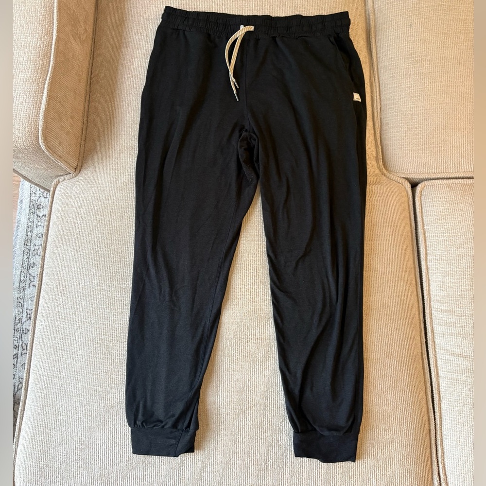 Vuori Women’s Performance Jogger, Black Heather XL